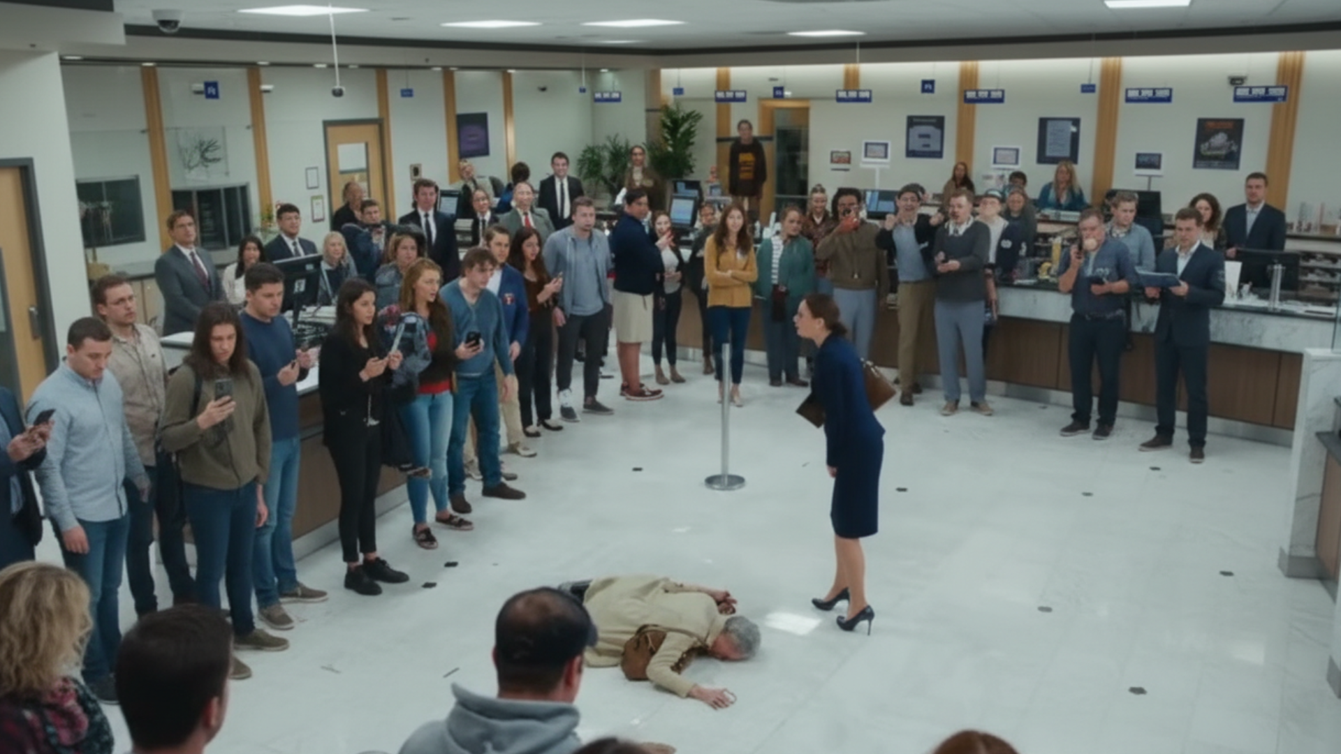 She Shoved a Grandma in the Bank—Cameras Caught Her Dark Secret