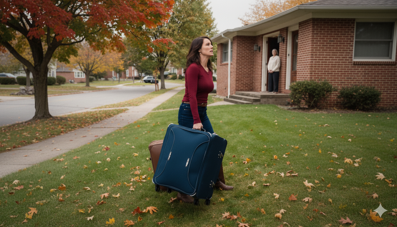 She Threw Her Mother-in-Law’s Bags on the Lawn — The Lawyer Fixed That