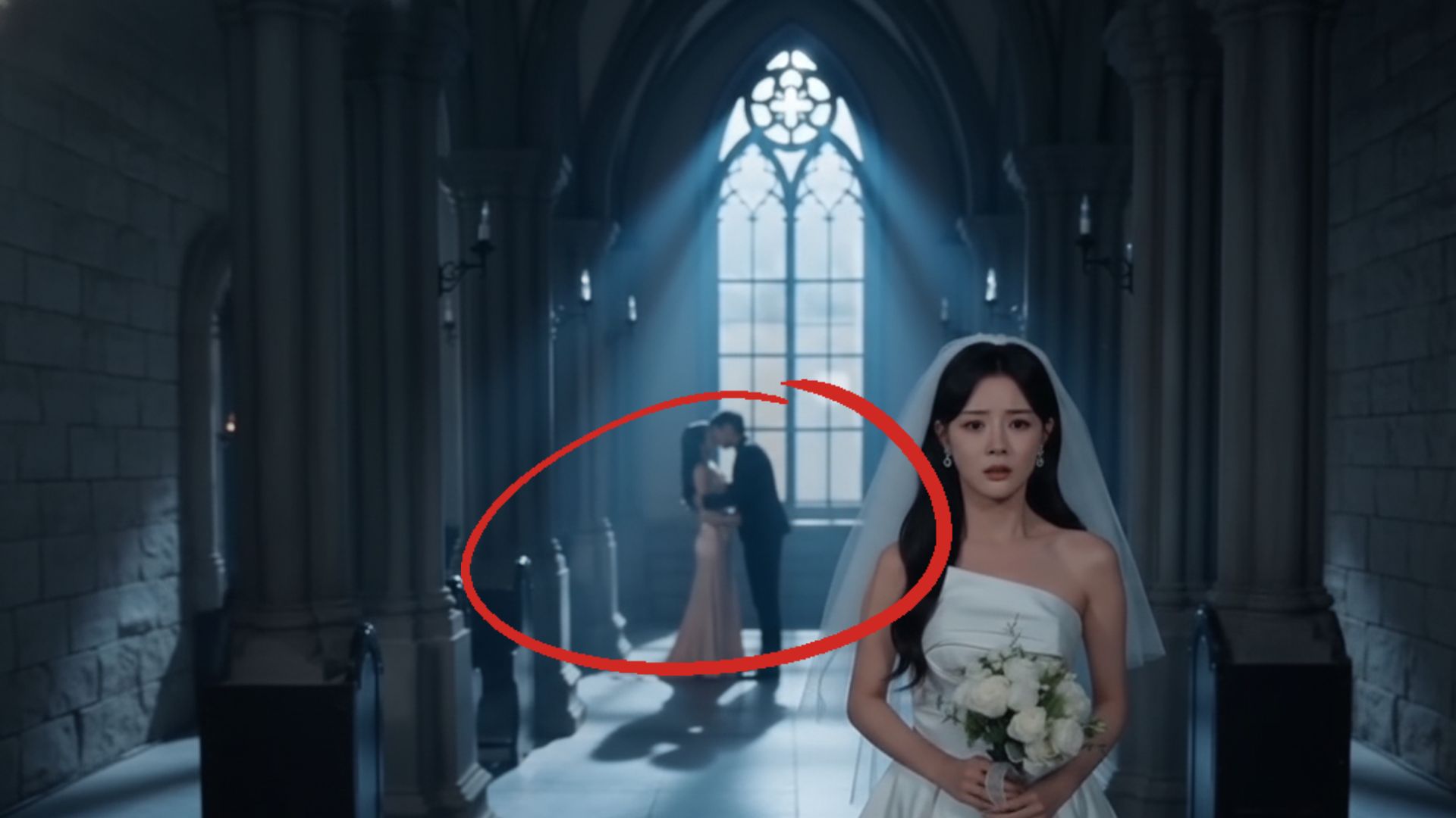 She Caught Them Kissing Before She Walked Down the Aisle