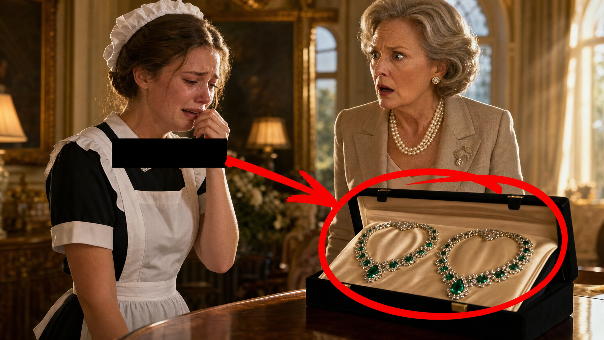 She Accused The Maid Of Stealing… Then Opened Her Own Jewelry Box