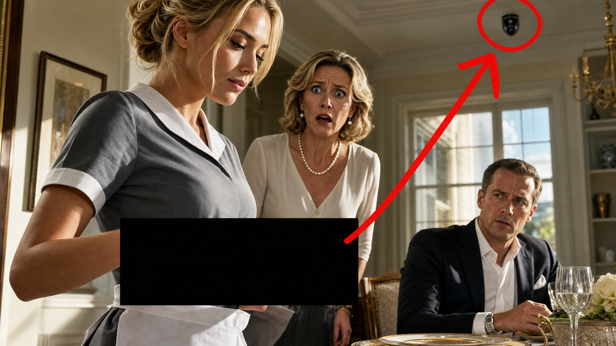 Wife Planted A Bracelet On The Maid—One Camera Ruined Her